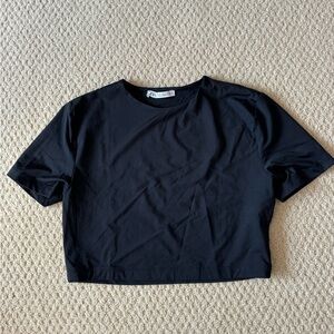 Zara cropped tee